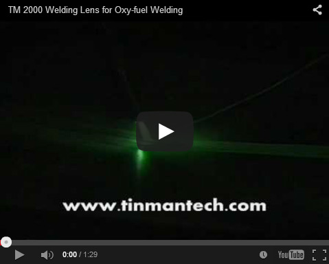 TM2000 Welding Lens for Oxy fuel Welding