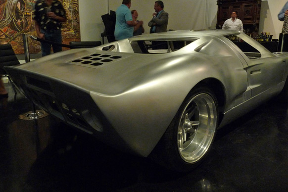 GT40 aluminum replica body