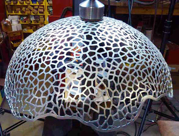 Custom perforated metal